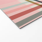 Modern Pastel Grid B Welcome Mat Gallery Image 2
