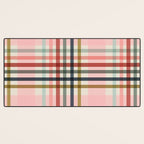 Modern Pastel Grid B Desk Mat Gallery Image 3