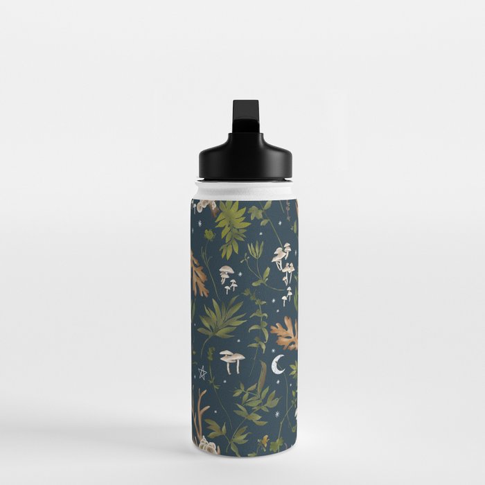 Whimsical Woodland Night Water Bottle Gallery Image 3