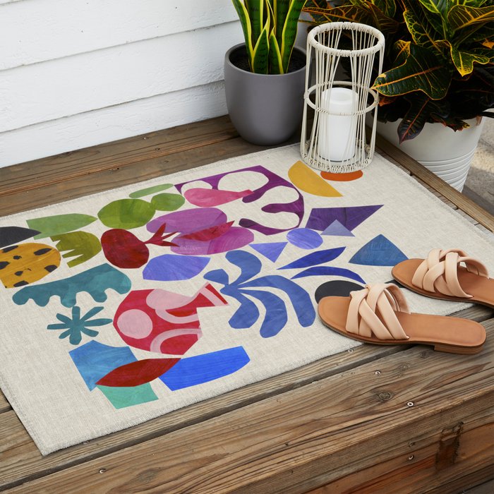 My Pomegranate Outdoor Rug Gallery Image 2