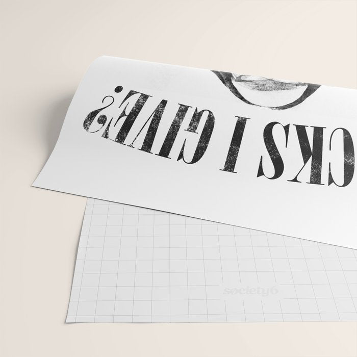 Funny Fucks I Give, Nun Saying Wrapping Paper Gallery Image 2