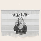 Funny Fucks I Give, Nun Saying Wall Hanging Gallery Image 1