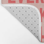 Surely Not Everybody Was Kung Fu Fighting, Funny Quote Bath Mat Gallery Image 2