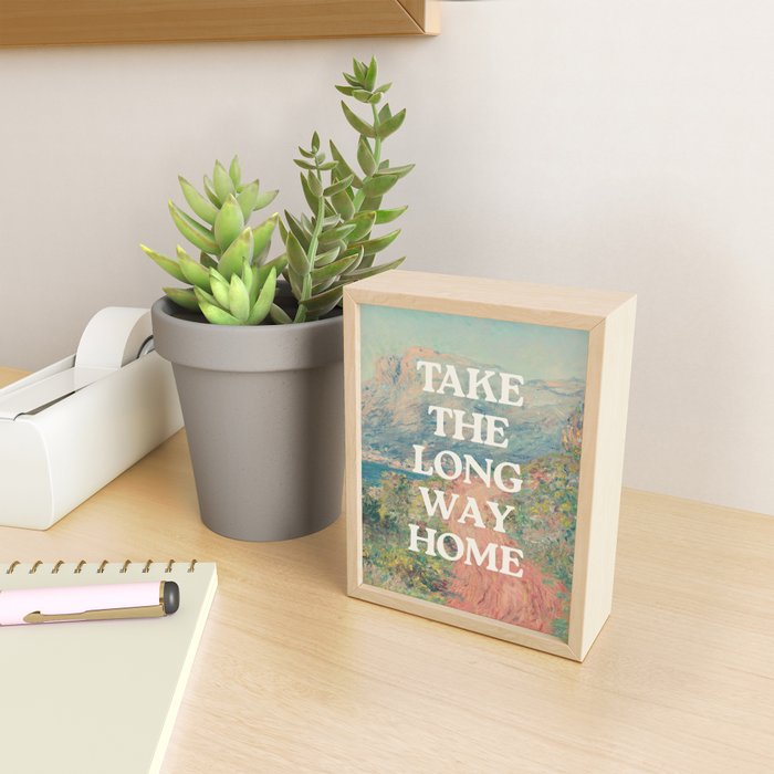 Take The Long Way Home Mini Art Print Gallery Image 2