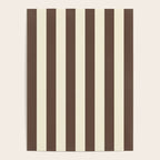 Stripes of Brown and Cream Poster Gallery Image 4