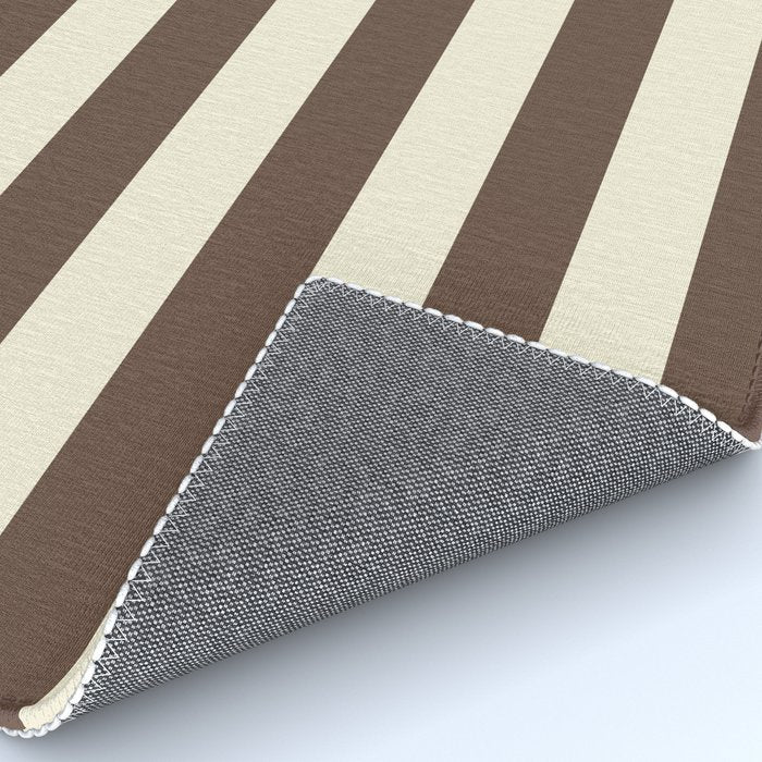 Stripes of Brown and Cream Rug Gallery Image 4