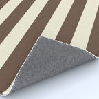 Stripes of Brown and Cream Rug Gallery Image 4