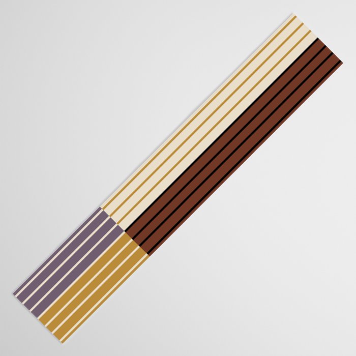Color Block Line Abstract XVIII Table Runner Gallery Image 3