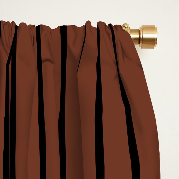 Color Block Line Abstract XVIII Window Curtain Gallery Image 2
