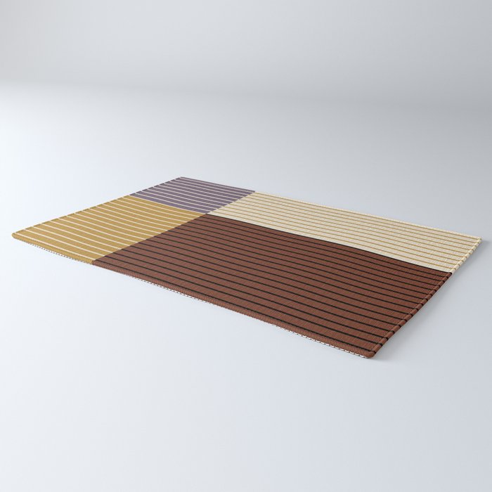 Color Block Line Abstract XVIII Rug Gallery Image 3