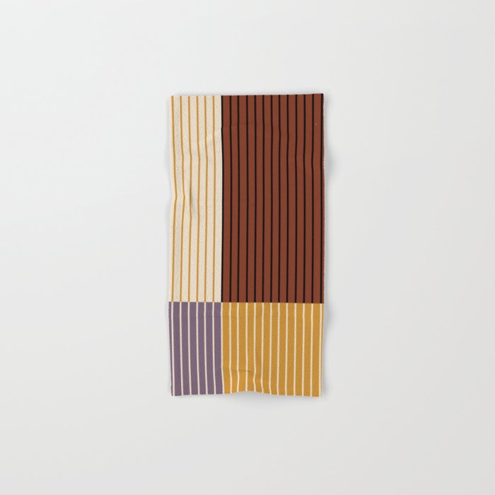 Color Block Line Abstract XVIII Bath Towel Gallery Image 1