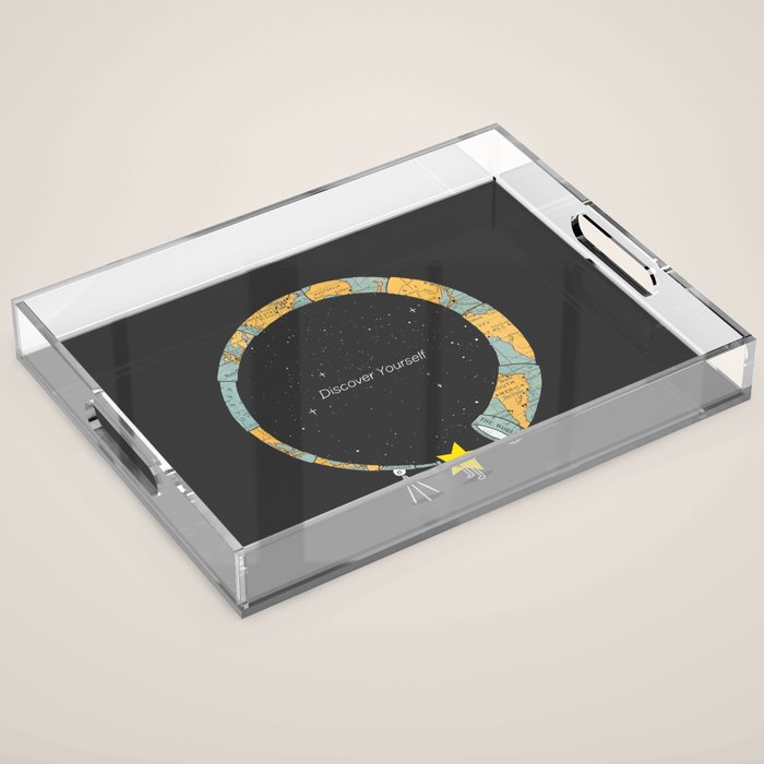 Discover yourself Acrylic Tray Gallery Image 1
