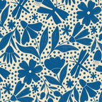 Blue Floral Coffee Mug Gallery Image 2
