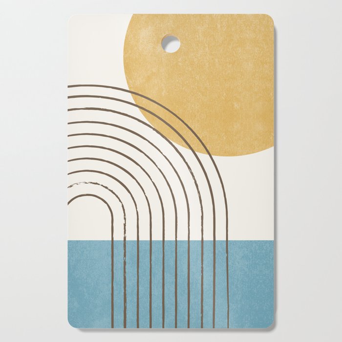 Sunny ocean Cutting Board Gallery Image 1