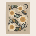 Snake and Sunflowers - Harvest Colors Poster Gallery Image 4
