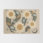 Snake and Sunflowers - Harvest Colors Rug Gallery Image 2