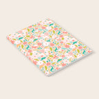 Dinosaurs + Unicorns in Pink + Teal Notebook Gallery Image 2