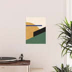 Geometric Compo 1 Filet - green Poster Gallery Image 2