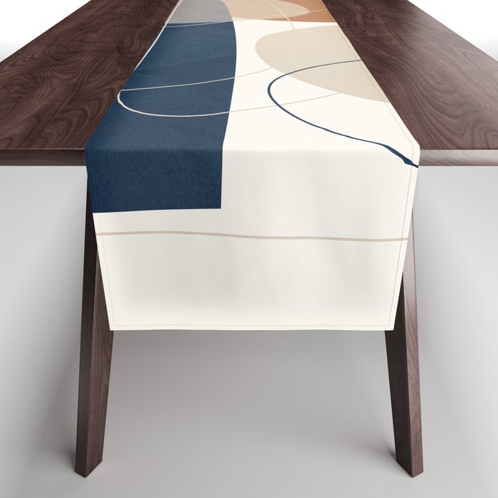 Spiraling Geometry 1 Table Runner Gallery Image 1