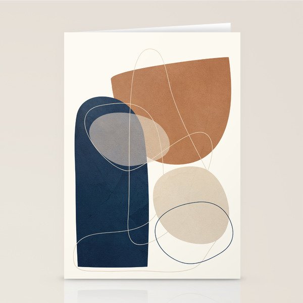 Spiraling Geometry 1 Stationery Card Gallery Image 1