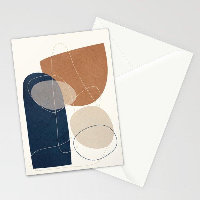 Spiraling Geometry 1 Stationery Card Gallery Image 2
