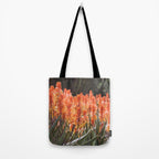 California Coastal Botanical Art x Coastal Aloe Blooms Tote Bag Gallery Image 2