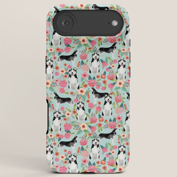 Husky dog breed must have gifts for dog person husky owner presents iPhone Case Gallery Image 6