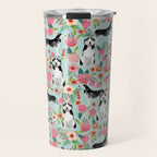 Husky dog breed must have gifts for dog person husky owner presents Travel Mug Gallery Image 1