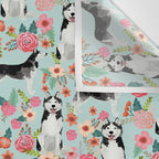 Husky dog breed must have gifts for dog person husky owner presents Wall Tapestry Gallery Image 3