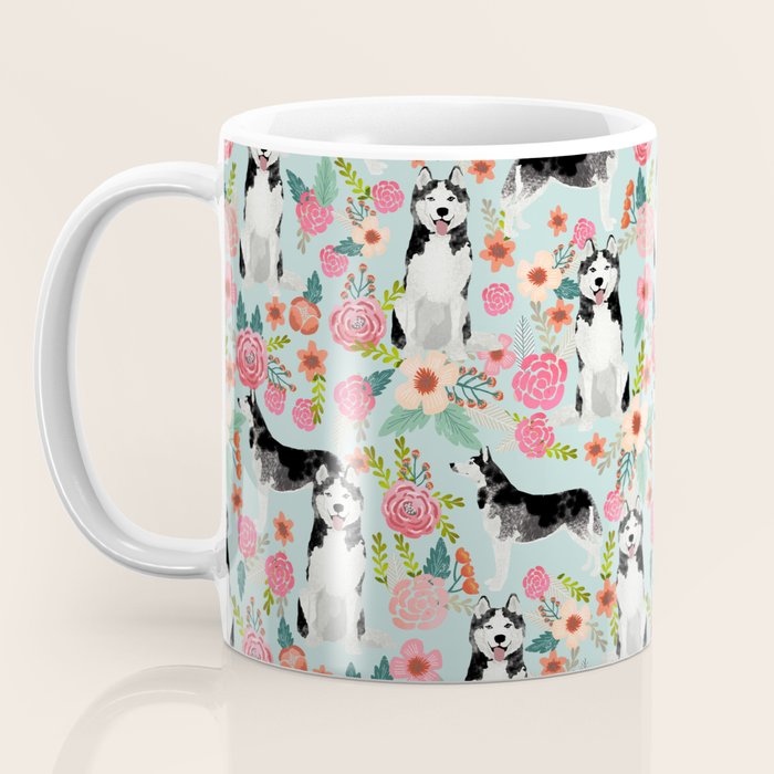 Husky dog breed must have gifts for dog person husky owner presents Coffee Mug Gallery Image 3