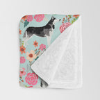 Husky dog breed must have gifts for dog person husky owner presents Throw Blanket Gallery Image 3