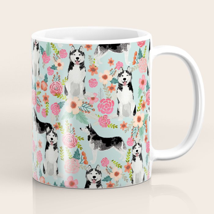 Husky dog breed must have gifts for dog person husky owner presents Coffee Mug Gallery Image 1