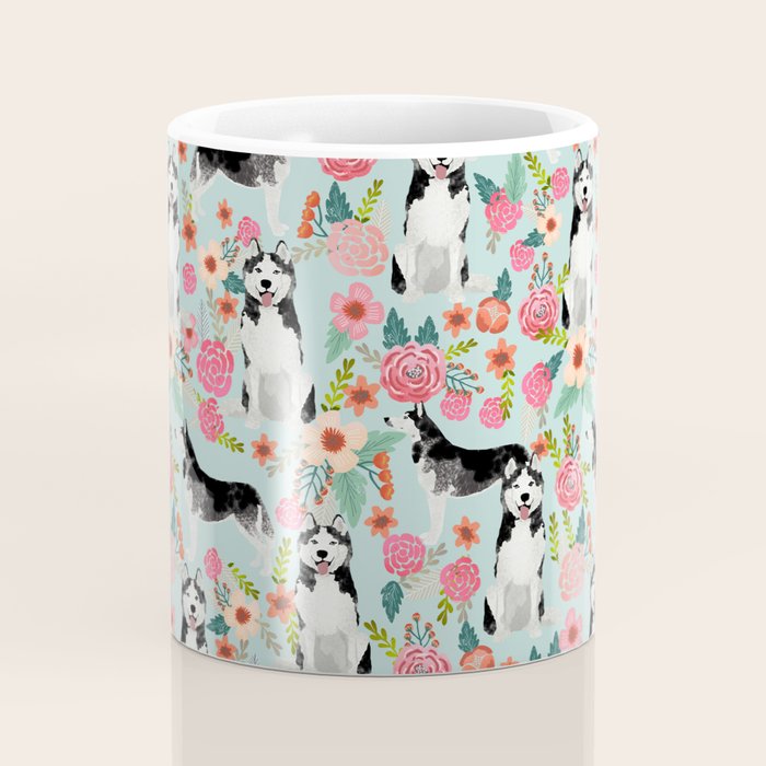 Husky dog breed must have gifts for dog person husky owner presents Coffee Mug Gallery Image 4