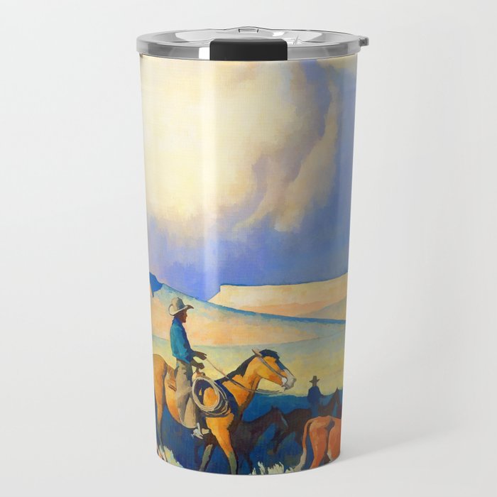Maynard Dixon Open Range II Travel Mug Gallery Image 1