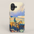 Maynard Dixon Open Range II iPhone Case Gallery Image 1