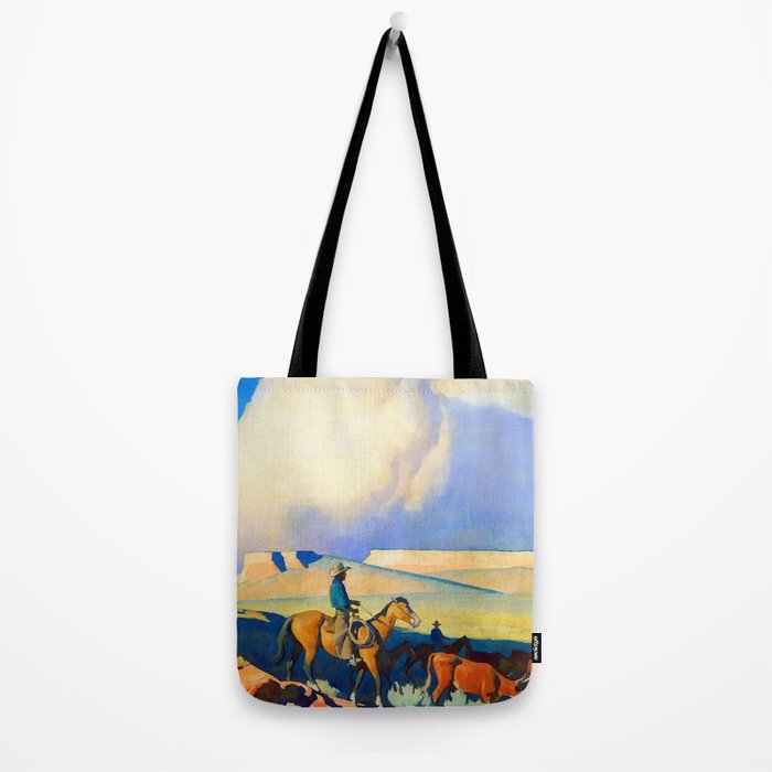 Maynard Dixon Open Range II Tote Bag Gallery Image 2
