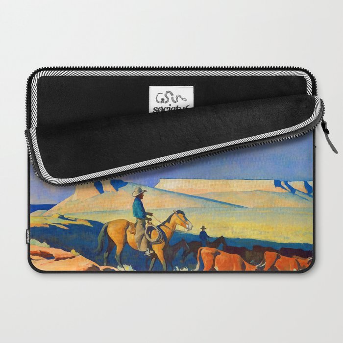 Maynard Dixon Open Range II Laptop Sleeve Gallery Image 2