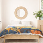 Maynard Dixon Open Range II Duvet Cover Gallery Image 3