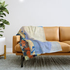 Maynard Dixon Open Range II Throw Blanket Gallery Image 1