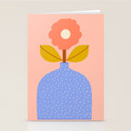 Modern Vase - Peach Stationery Card Gallery Image 2