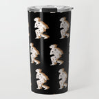 Space Cowboy - Black, white & camel Travel Mug Gallery Image 1