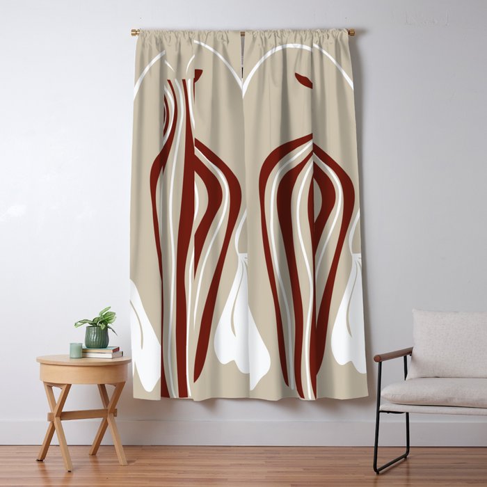 Minimalistic Vase 6 Window Curtain Gallery Image 5