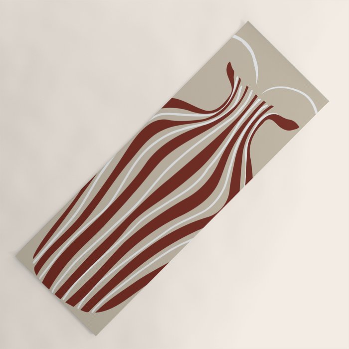 Minimalistic Vase 6 Yoga Mat Gallery Image 1
