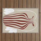 Minimalistic Vase 6 Outdoor Rug Gallery Image 1
