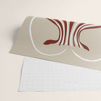 Minimalistic Vase 6 Wrapping Paper Gallery Image 2