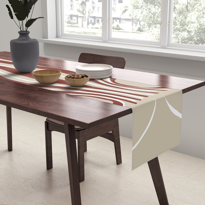 Minimalistic Vase 6 Table Runner Gallery Image 2