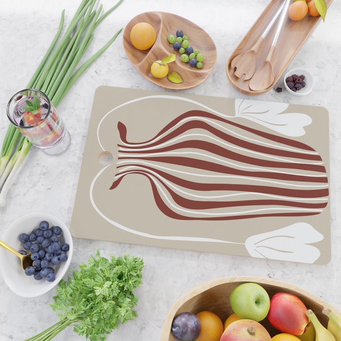 Minimalistic Vase 6 Cutting Board Gallery Image 2