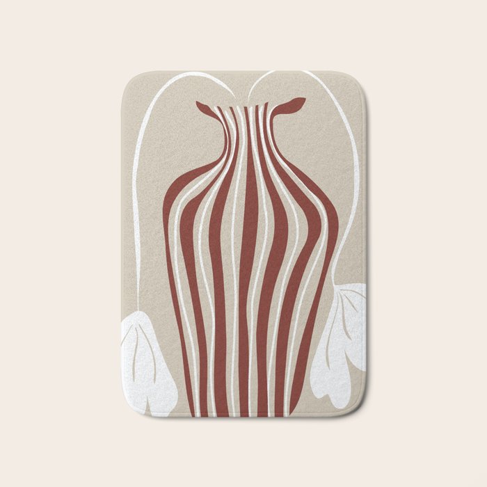 Minimalistic Vase 6 Bath Mat Gallery Image 1