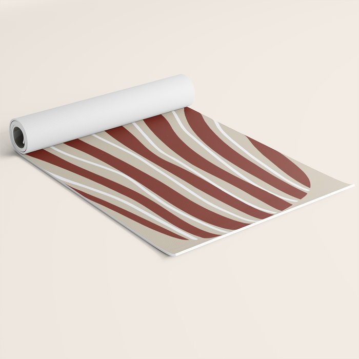 Minimalistic Vase 6 Yoga Mat Gallery Image 2