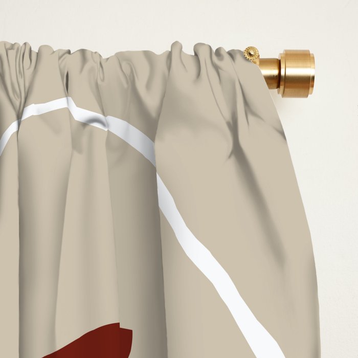 Minimalistic Vase 6 Window Curtain Gallery Image 2